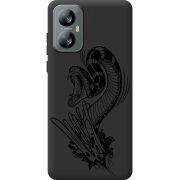 Чорний чохол BoxFace Blackview A52 Snake