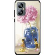 Чохол зі стразами Blackview A52 Little Boy and Girl