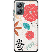 Чохол BoxFace Blackview A52 Pro Line Flowers