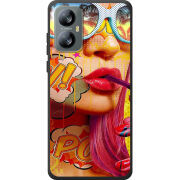 Чохол BoxFace Blackview A52 Pro Yellow Girl Pop Art
