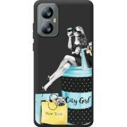 Прозорий чохол BoxFace Blackview A52 Pro City Girl