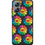 Прозорий чохол BoxFace Blackview A52 Pro Hippie Flowers