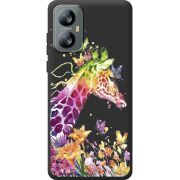 Прозорий чохол BoxFace Blackview A52 Pro Colorful Giraffe