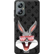 Чорний чохол BoxFace Blackview A52 Pro looney bunny