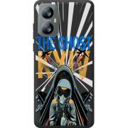 Чорний чохол BoxFace Blackview A52 Pro Привид Києва в дії