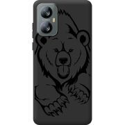Чорний чохол BoxFace Blackview A52 Pro Grizzly Bear