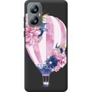 Чохол зі стразами Blackview A52 Pro Pink Air Baloon