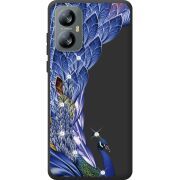 Чохол зі стразами Blackview A52 Pro Peafowl