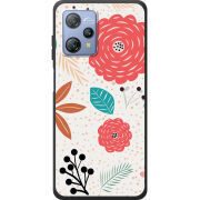 Чохол BoxFace Blackview A53 Line Flowers