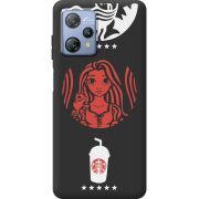 Чорний чохол BoxFace Blackview A53 RedWhite Coffee