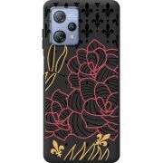 Чорний чохол BoxFace Blackview A53 FranceFlowers