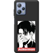 Чорний чохол BoxFace Blackview A53 Attack On Titan - Ackerman