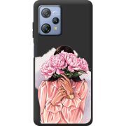 Прозорий чохол BoxFace Blackview A53 Pro Девушка с Пионами