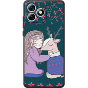 Чохол BoxFace Oukitel C53 Girl and deer