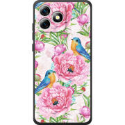 Чохол BoxFace Oukitel C53 Birds and Flowers
