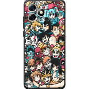 Чохол BoxFace Oukitel C53 Anime Stickers