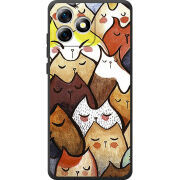 Чохол BoxFace Oukitel C53 Sleepy Cats