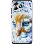 Чохол BoxFace Oukitel C53 Голубоглазый Кот