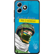 Чохол BoxFace Oukitel C53 Захисниця з України