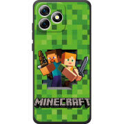 Чохол BoxFace Oukitel C53 Майнкрафт Стів і Алекс