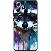 Чохол BoxFace Oukitel C53 Акварельный енот