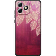 Чохол BoxFace Oukitel C53 Gold Leaves