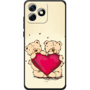 Чохол BoxFace Oukitel C53 Teddy Bear Love