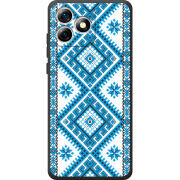Чохол BoxFace Oukitel C53 Блакитний Орнамент