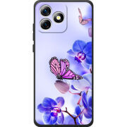 Чохол BoxFace Oukitel C53 Orchids and Butterflies