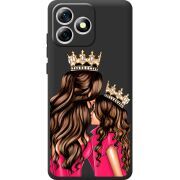 Прозорий чохол BoxFace Oukitel C53 Queen and Princess