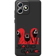 Прозорий чохол BoxFace Oukitel C53 siquid game люди в красном