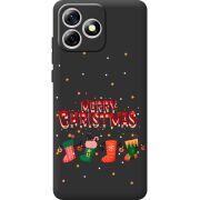 Прозорий чохол BoxFace Oukitel C53 Merry Christmas