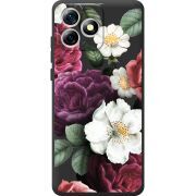 Прозорий чохол BoxFace Oukitel C53 Floral Dark Dreams