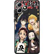 Прозорий чохол BoxFace Oukitel C53 Незуко та друзі