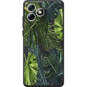 Прозорий чохол BoxFace Oukitel C53 Palm Tree