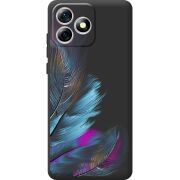 Прозорий чохол BoxFace Oukitel C53 Feathers