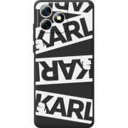 Чорний чохол BoxFace Oukitel C53 White Karl