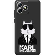 Чорний чохол BoxFace Oukitel C53 Cat in Black