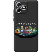 Чорний чохол BoxFace Oukitel C53 Among Us Impostors