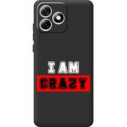 Чорний чохол BoxFace Oukitel C53 I'm Crazy