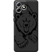 Чорний чохол BoxFace Oukitel C53 Grizzly Bear