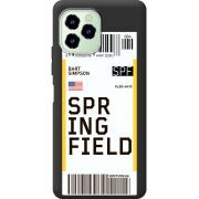 Прозрачный чехол BoxFace Oukitel C21 Pro Ticket Springfield