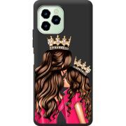 Прозрачный чехол BoxFace Oukitel C21 Pro Queen and Princess