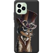 Прозрачный чехол BoxFace Oukitel C21 Pro Steampunk Cat