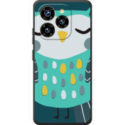 Чохол BoxFace Oukitel C50 Green Owl