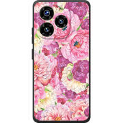 Чохол BoxFace Oukitel C50 Pink Peonies