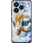 Чохол BoxFace Oukitel C50 Голубоглазый Кот