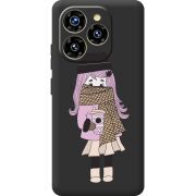 Прозорий чохол BoxFace Oukitel C50 Winter Morning Girl
