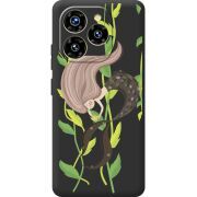 Прозорий чохол BoxFace Oukitel C50 Cute Mermaid