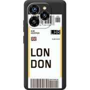 Прозорий чохол BoxFace Oukitel C50 Ticket London